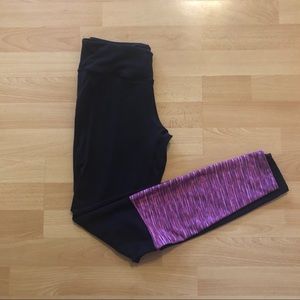 Cozy orange leggings